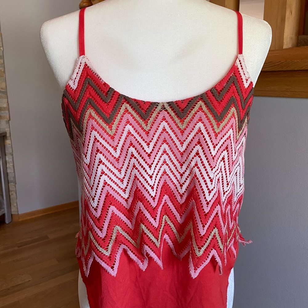Red/Pink Tribal Tank